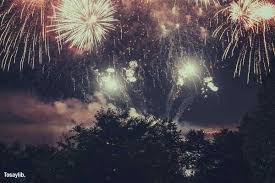 words to describe fireworks in writing