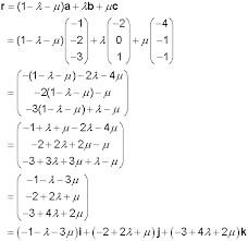 vector equations
