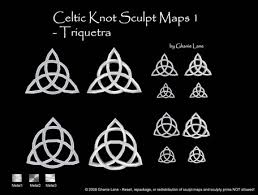 Second Life Marketplace Celtic Knot Sculpt Maps 1 Triquetra
