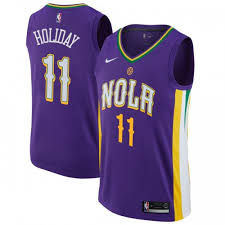 We offers new orleans pelicans jersey products. Nike New Orleans Pelicans Swingman Purple Jrue Holiday Jersey City Edition Youth