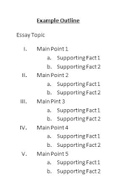 Descriptive Essay Outline Pdf Examples Of Outlines For Essays