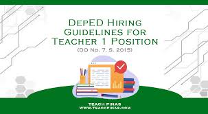 deped hiring guidelines teacher 1