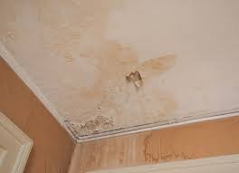 repair water damaged drywall so stains