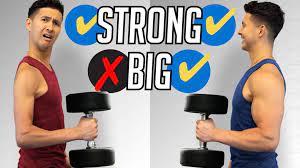 strength vs hypertrophy differences