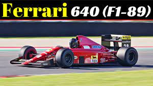 As a result, you can install a beautiful and colorful wallpaper in high quality. 1989 Ferrari 640 F1 89 Formula One Ex Gerhard Berger 660hp 3 5 Litre V12 Engine Sound Mugello Youtube