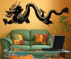 vinyl wall decal sticker chinese dragon