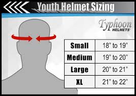 Extraordinary Hci Helmets Size Chart Youth Atv Helmets Size
