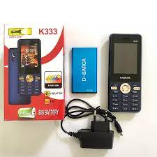 HCM]Điện thoại 4 sim nhỏ gọn K333 hỗ trợ ghi âm cuộc gọi tự động có đèn pin  (bảo hành 1 năm)
