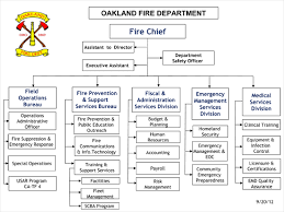 Fire And Emergency Services Department Organization Chart Of