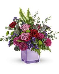 Teleflora S Purple Serenity Bouquet In