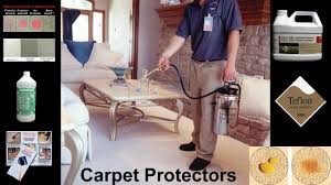 carpet protectors like teflon and