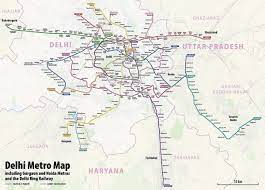 nehru enclave metro station route