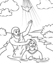Jesus is baptized activities for kids coloring pages. Drawing Baptism 57707 Holidays And Special Occasions Printable Coloring Pages