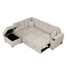 L Shaped Sleeper Sofa Bed