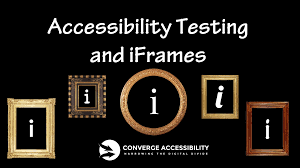 accessibility testing and iframes