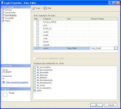 create a sql server authenticated user