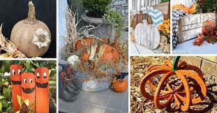 15 diy outdoor fall decorations for