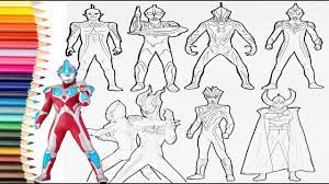 Siêu Nhân Điện Quang//Tô Màu Siêu Nhân Điện Quang//Coloring Ultraman -  YouTube