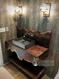Rustic Vanities rustic vanity floating bathroom vanity