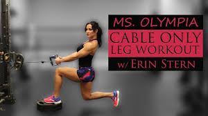 complete leg workout cable machine