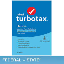 Today's top turbo tax turbotax.intuit.com discount code: Turbotax Deluxe 2020 Federal And State Returns Federal E File State E File Additional Cost Pc Download E Delivery