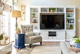 Old Entertainment Center A Makeover