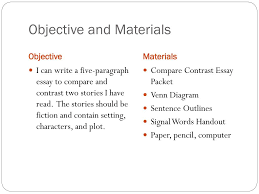 ppt compare contrast essay powerpoint presentation id  