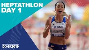 Women's heptathlon is the combined event for women contested in the athletics programme of the olympics and at the iaaf world championships. Heptathlon Day 1 World Athletics Championships Doha 2019 Youtube