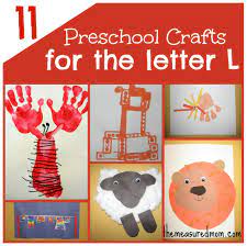 11 crafts for pre the letter l