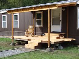 a porch on a mobile home cotswold homes