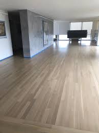 white oak wood floor with country white