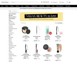 vegan makeup beauty brands at sephora