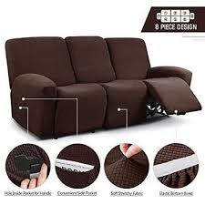 Taococo Recliner Sofa Covers 8 Pieces