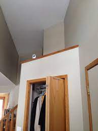 big open space above closet need