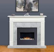 Pearl Mantels The Mike 48 White