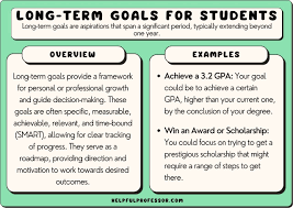 38 long term goals for students 2024