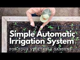 Homemade Garden Irrigation System