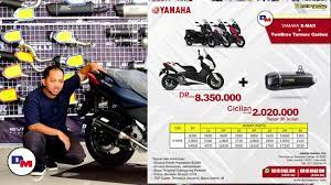 Update maret 2019 , dp di tabel sudah. Paket Kredit Yamaha Xmax 250 Twobros Racing Cicilan Leasing Spesial Khusus Ktp Jabodetabek Youtube