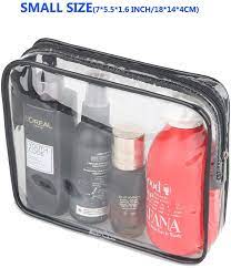 3 set clear travel bags waterproof