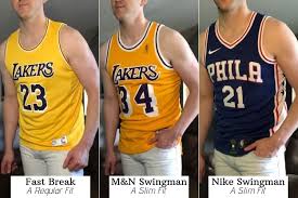 Nba Basketball Jersey Sizes Compared To Shirts Photos