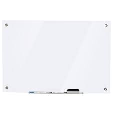 Vinsetto Magnetic Glass Whiteboard