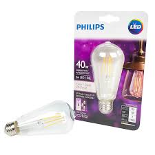 Philips Led St19 Lightbulb Soft White 4 5w 40w