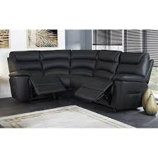 Staten Leather 1 Corner 2 Power Sofa