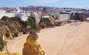 the resort town of albufeira portugal