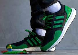 Ultraboost is all about enhancing the running experience by delivering a serious return on energy with the flexible boost midsole. Lego X Adidas Ultra Boost Surfaces In Black And Green Pochta