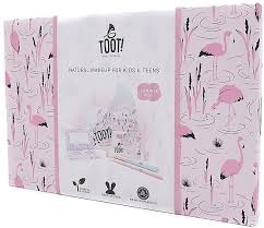 toot flamingo kiss natural makeup box