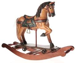 antique rocking horse ebay