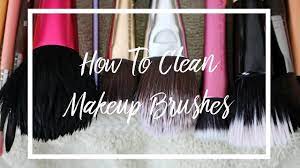 how to clean makeup brushes 2 super