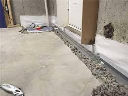 basement waterproofing system in norton ma