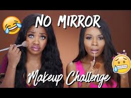 no mirror makeup challenge w zuri hall